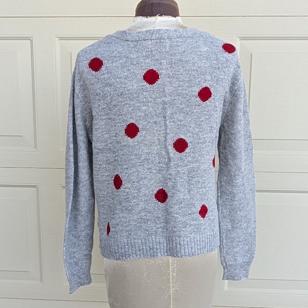 YOON lambswool V neck sweater L